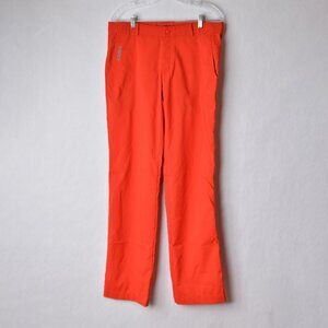 Nike Rory McIlory Golf Tour Performance Pants Mens 34x34 Orange Masters Champ